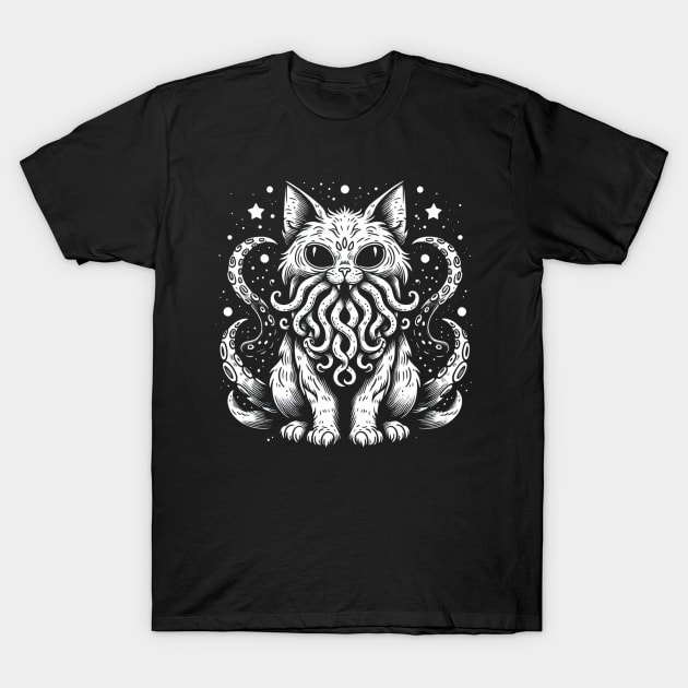 Cathulhu T-Shirt by OddlyNoir